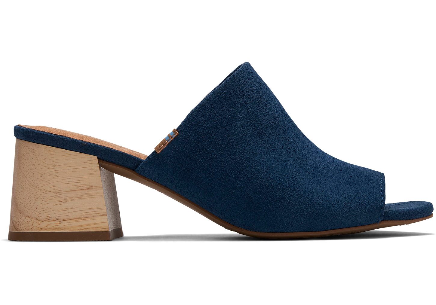 Toms Grace Suede Mule - Womens Sandals - Blue - NZ - 095638JXF